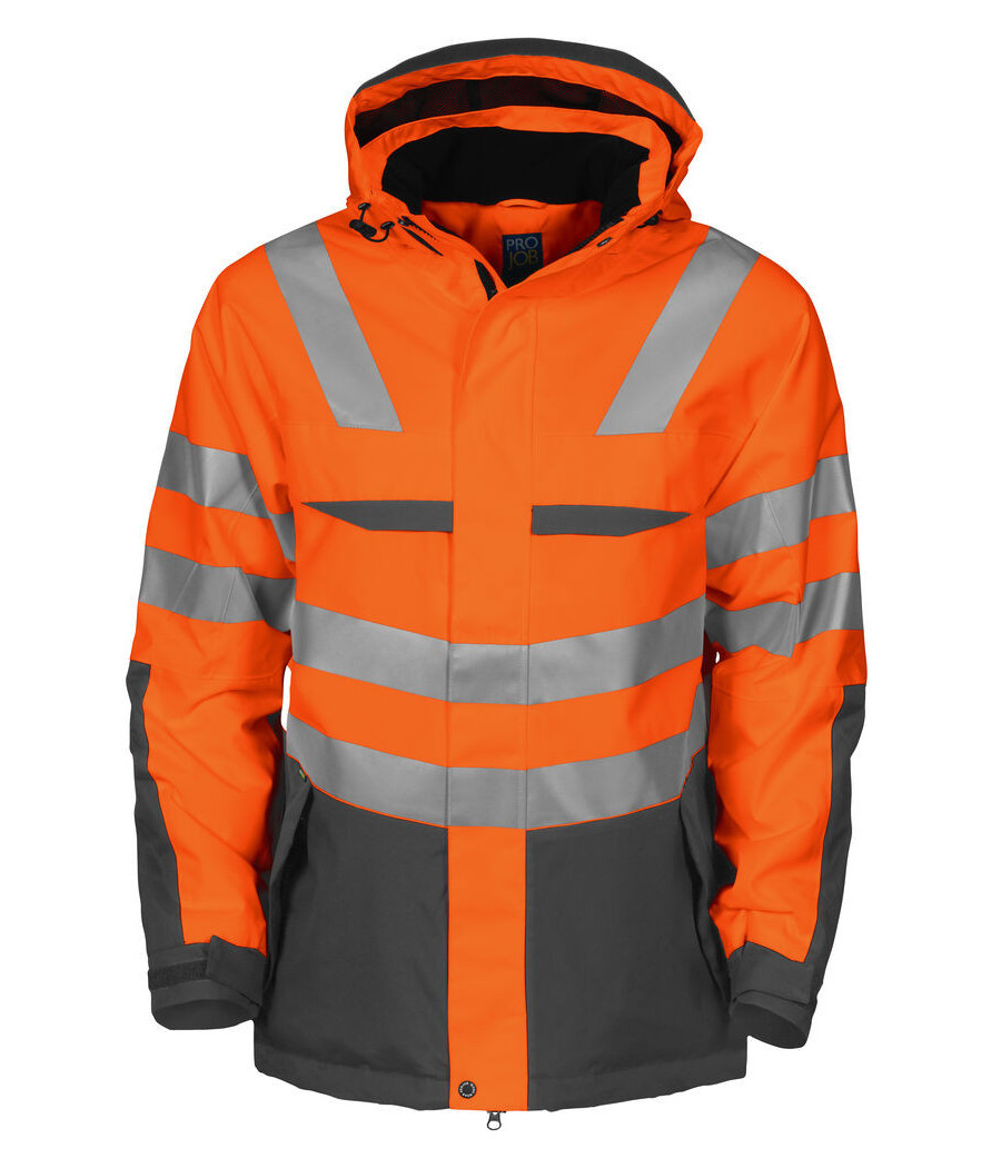 6418 PARKA POLYURETHANE HV MATELASSEE - EN ISO 20471 CLASSE 3 - EN 343 3/1/X