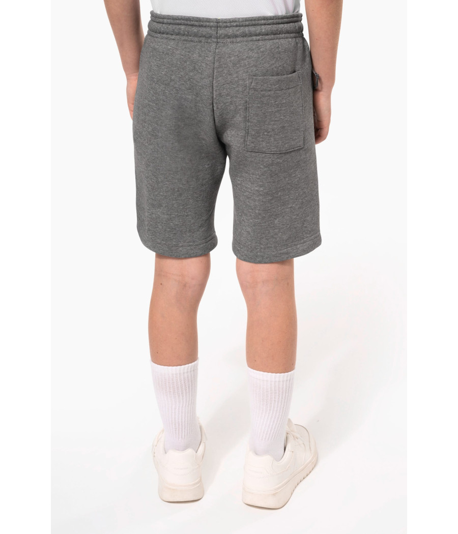 Bermuda molleton multisports enfant