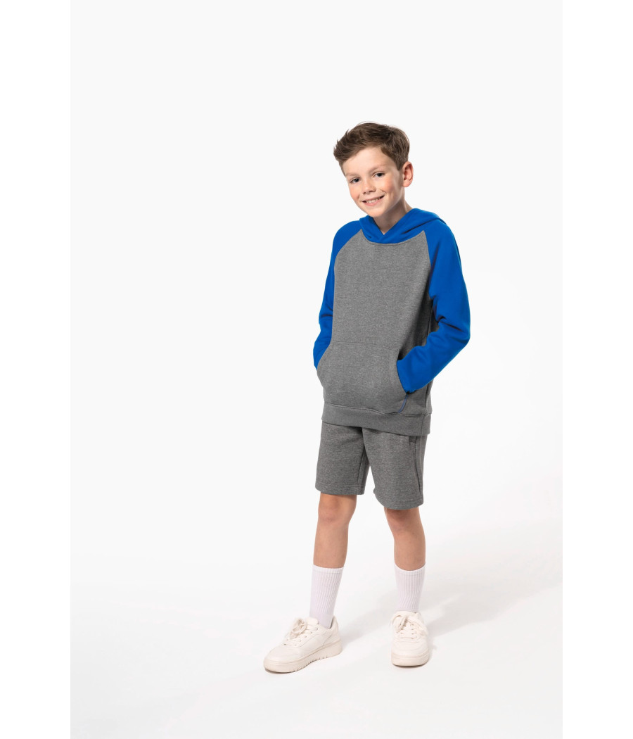 Bermuda molleton multisports enfant