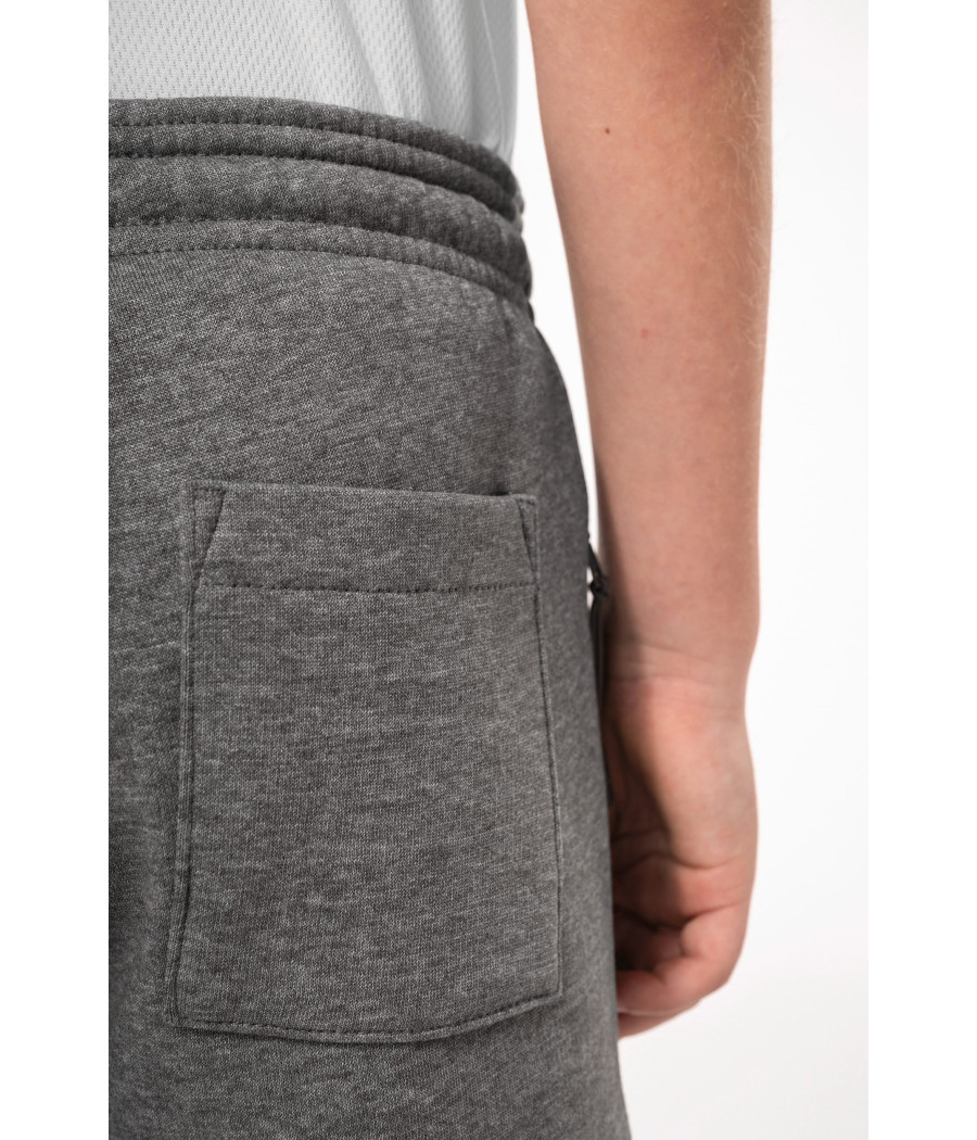 Bermuda molleton multisports enfant