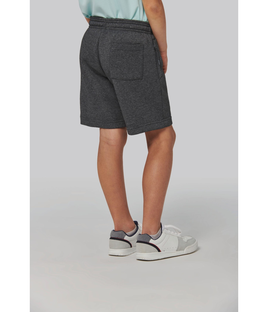 Bermuda molleton multisports enfant