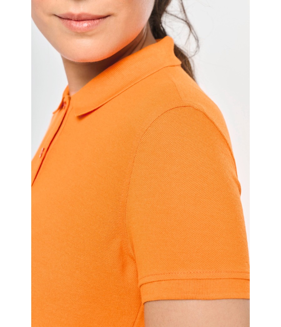 Polo manches courtes femme