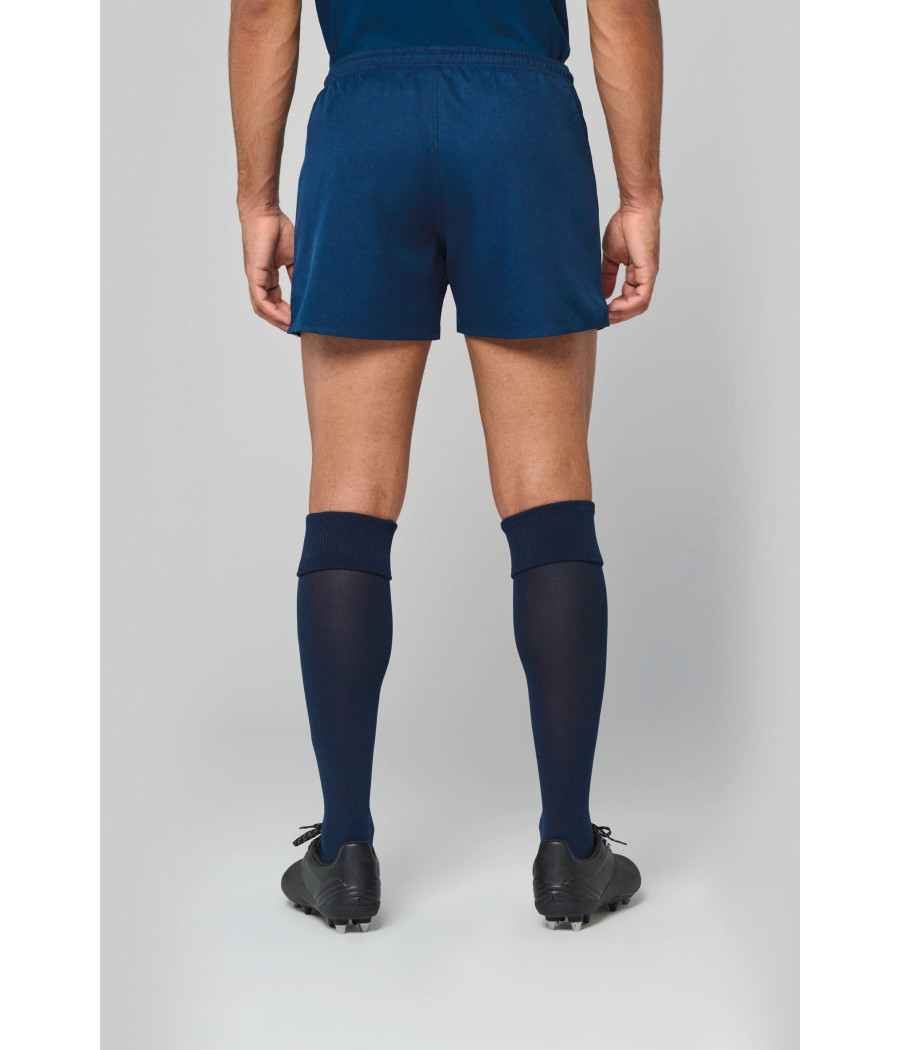 Short de rugby unisexe