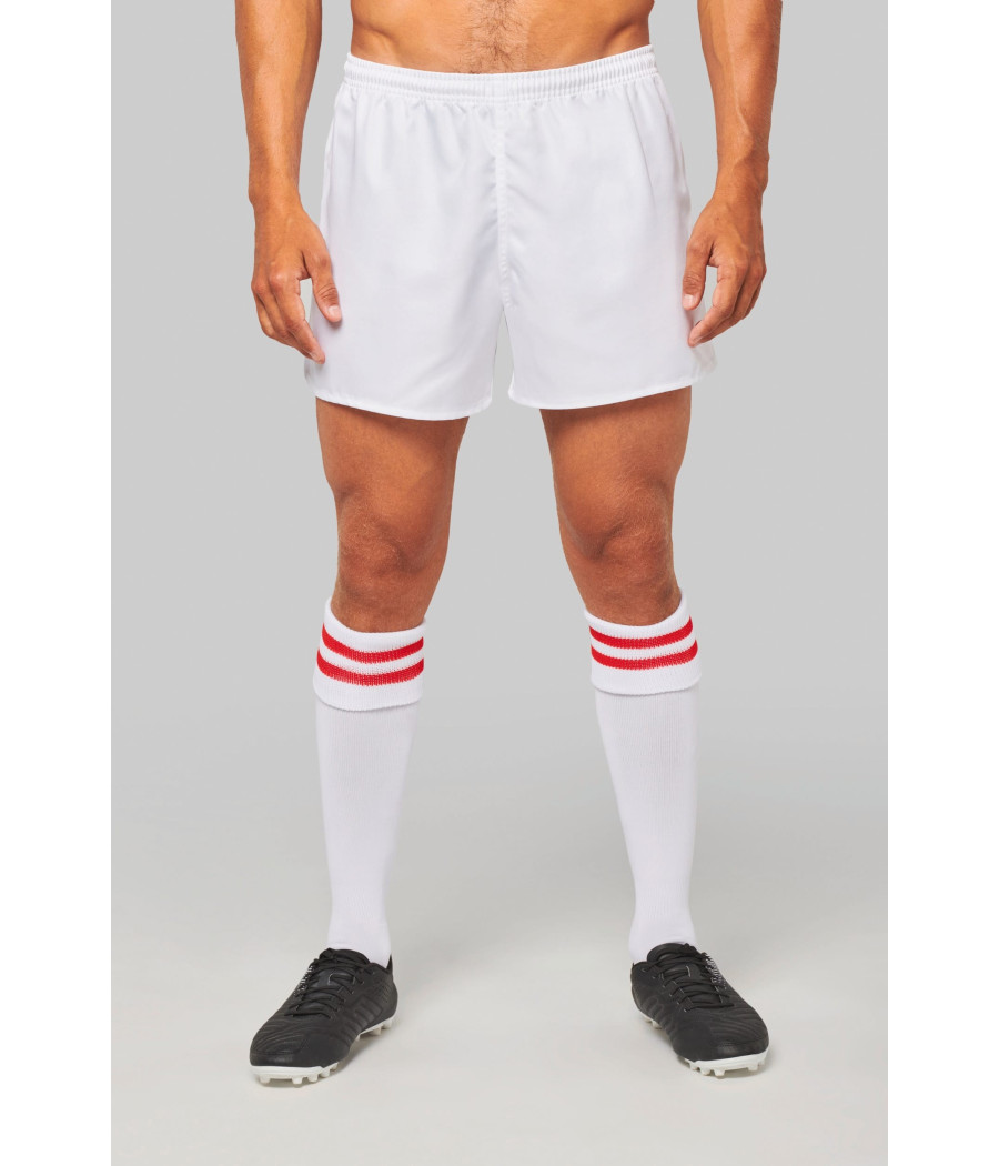 Short de rugby unisexe