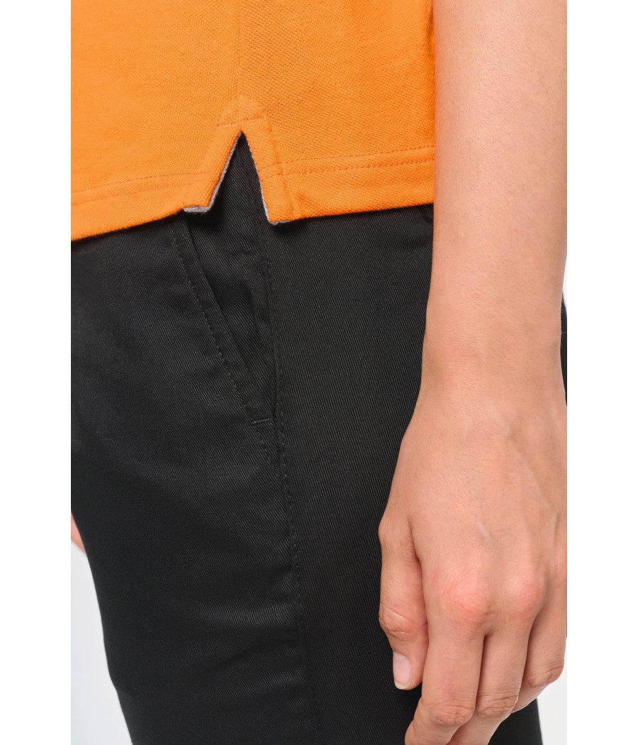 Polo manches courtes femme