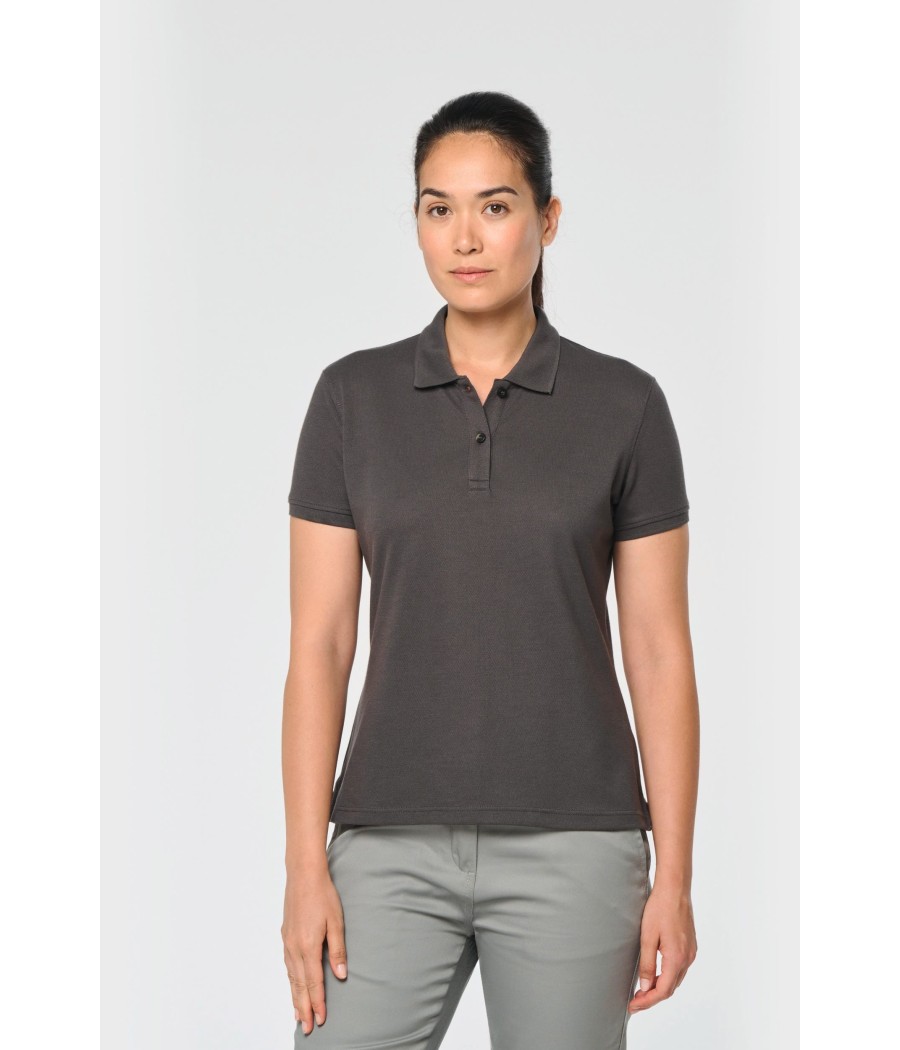 Polo manches courtes femme