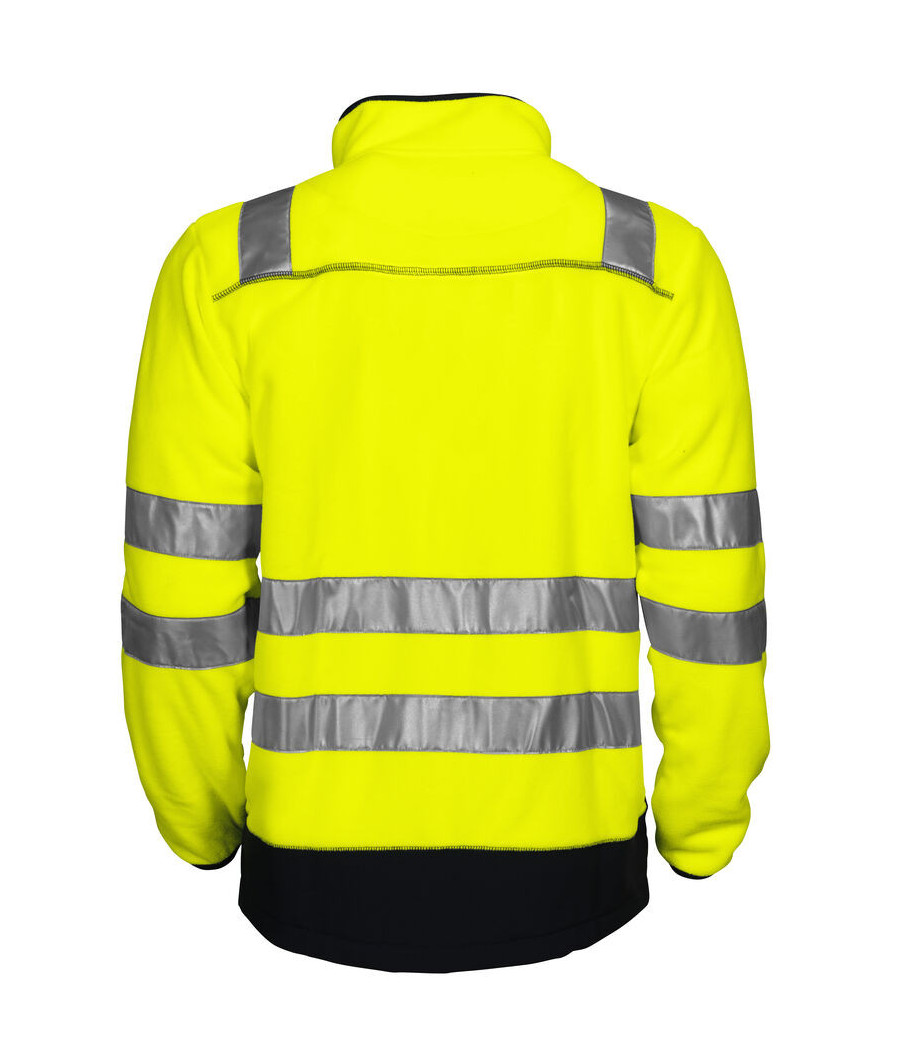 6303 VESTE POLAIRE HV - EN ISO 20471 CLASSE 3/2