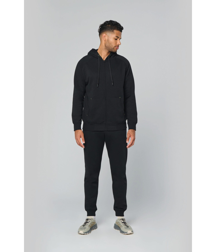 Veste zippée à capuche unisexe