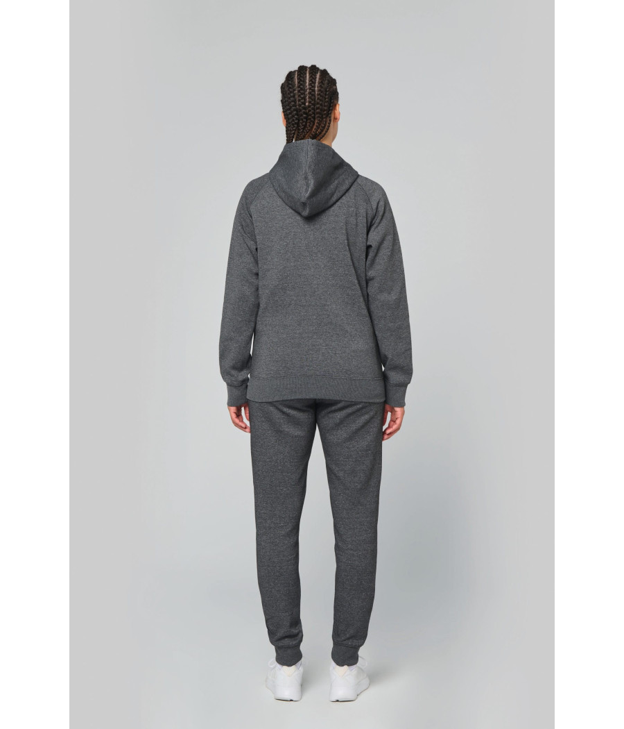 Veste zippée à capuche unisexe