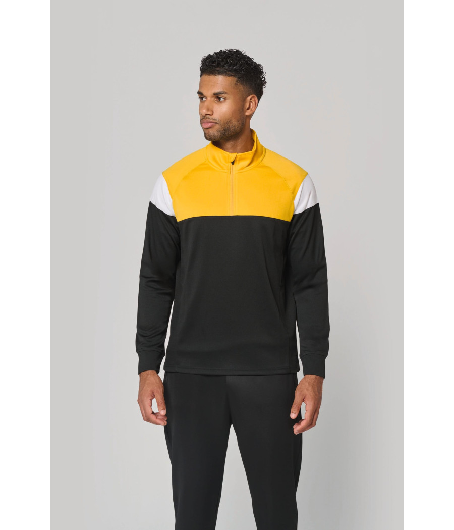 Sweat d'entrainement 1/4 zip unisexe