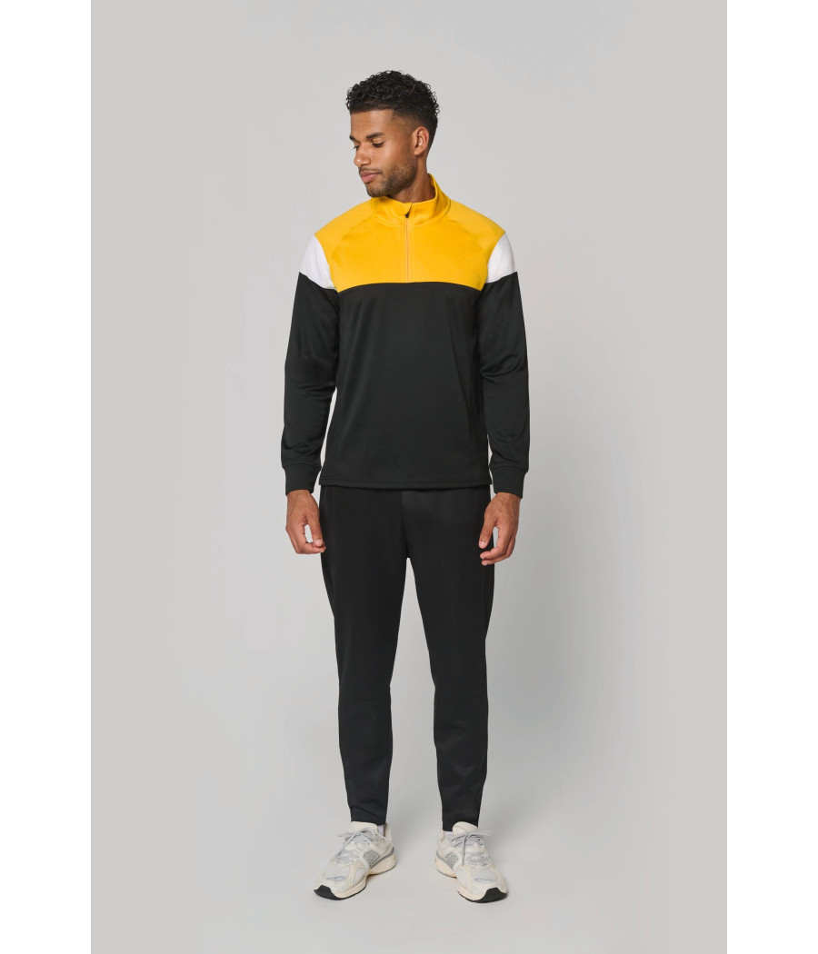 Sweat d'entrainement 1/4 zip unisexe
