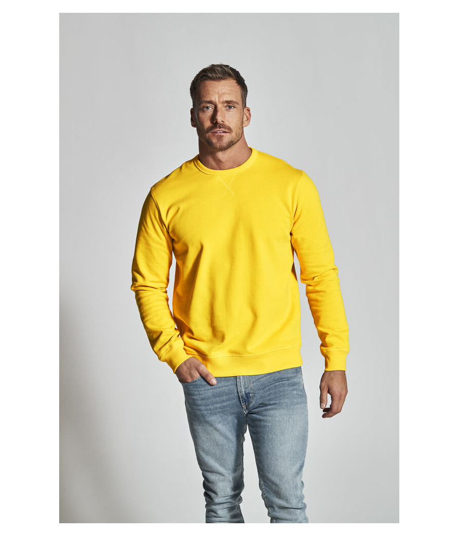 SWEATSHIRT COL ROND HOMME - CERTIFIÉ GOTS