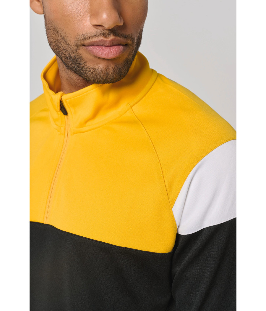 Sweat d'entrainement 1/4 zip unisexe