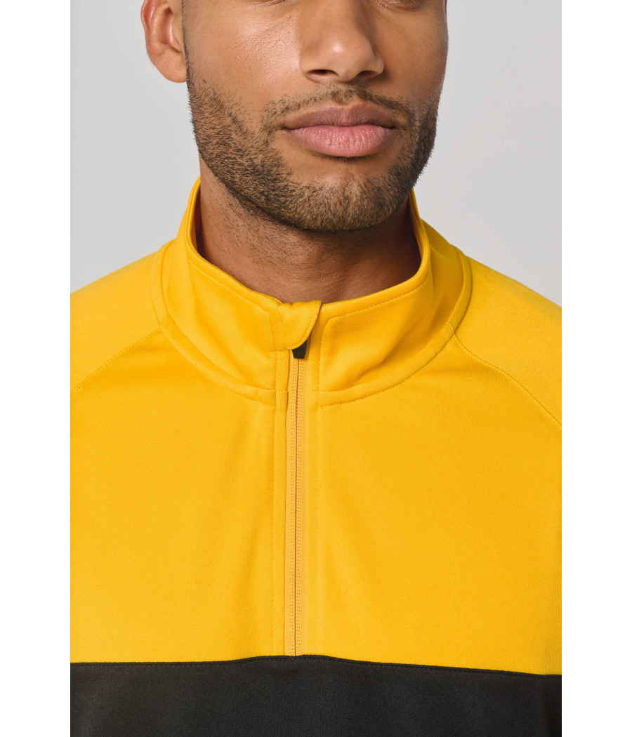 Sweat d'entrainement 1/4 zip unisexe