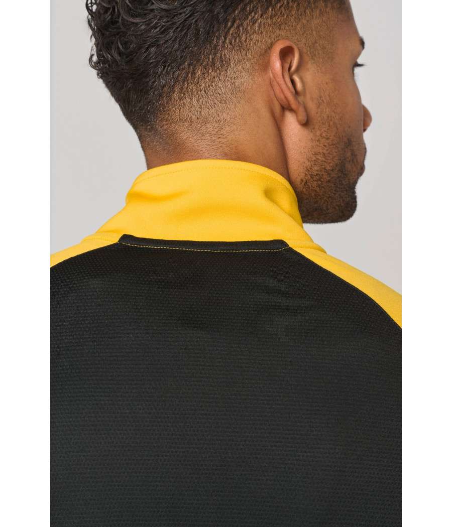 Sweat d'entrainement 1/4 zip unisexe