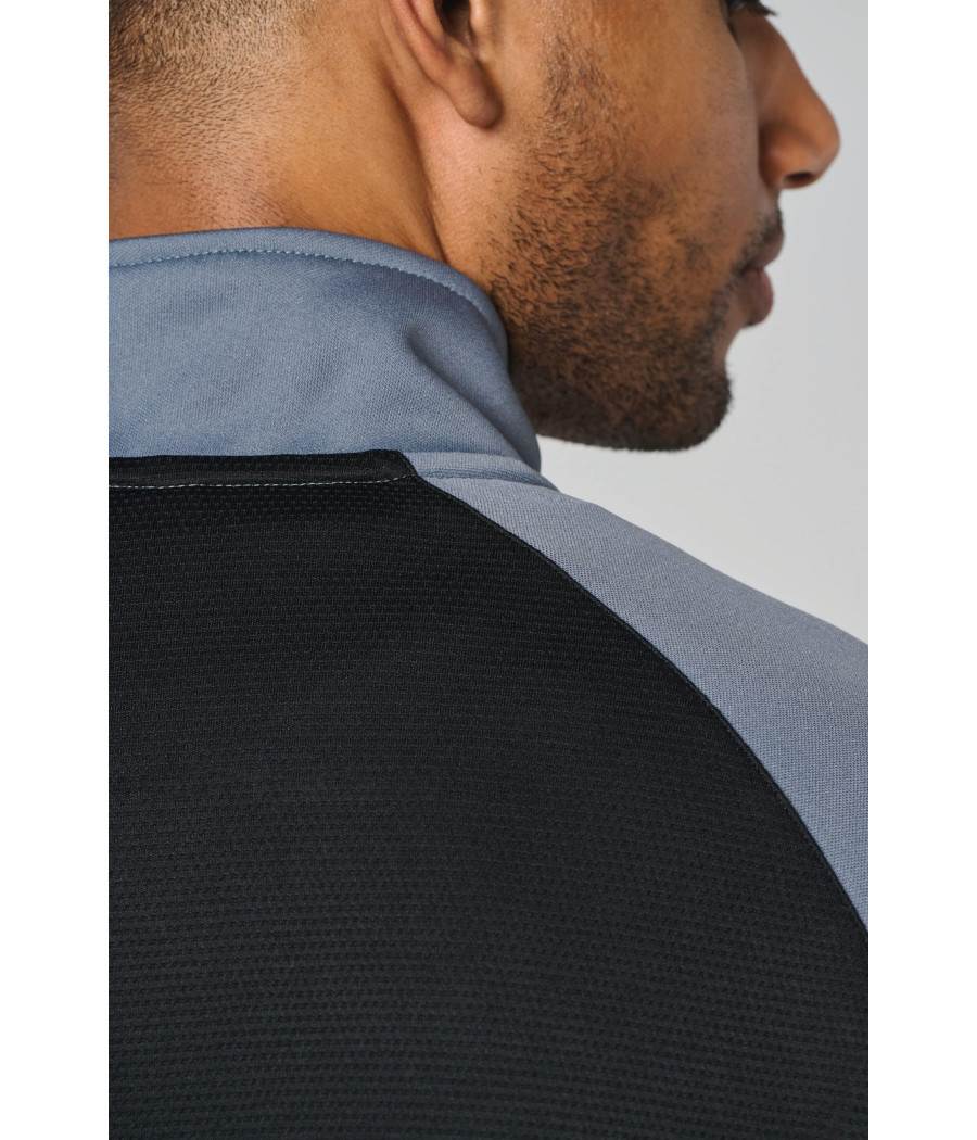 Sweat d'entrainement 1/4 zip unisexe
