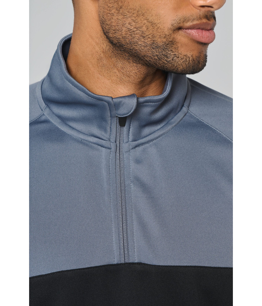 Sweat d'entrainement 1/4 zip unisexe