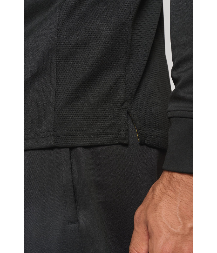 Sweat d'entrainement 1/4 zip unisexe