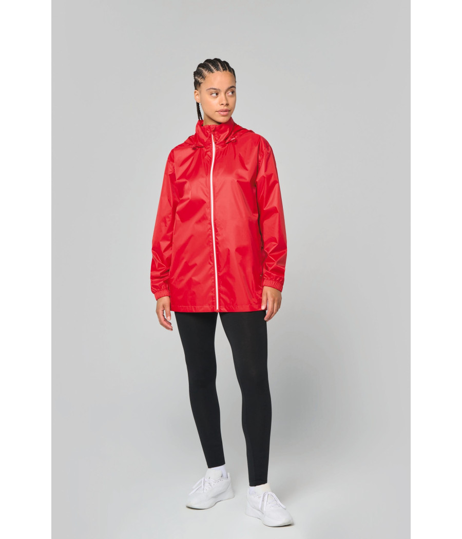 Veste de pluie unisexe