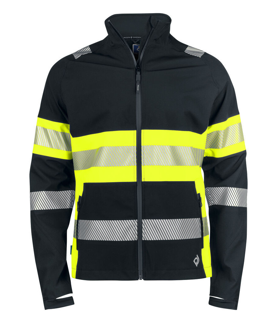 6442 SOFTSHELL IMPERMEABLE - EN ISO 20471 CLASSE 1
