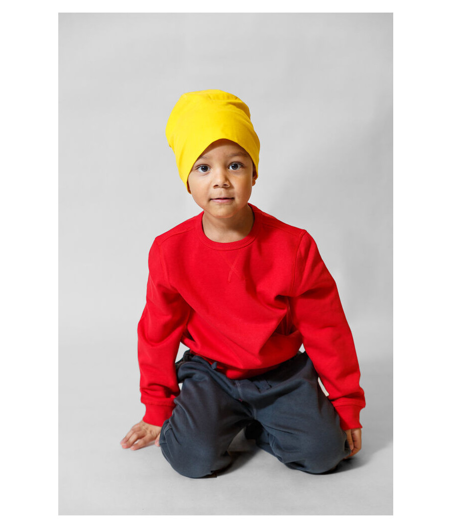 SWEATSHIRT COL ROND ENFANT - CERTIFIÉ GOTS