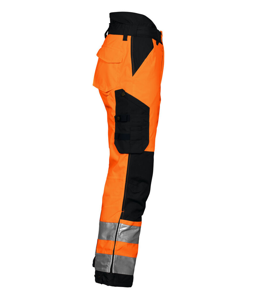 6514 PANTALON POLYCOTON DOUBLE - EN ISO 20471 CLASSE 3 - EN 343 3/1/X