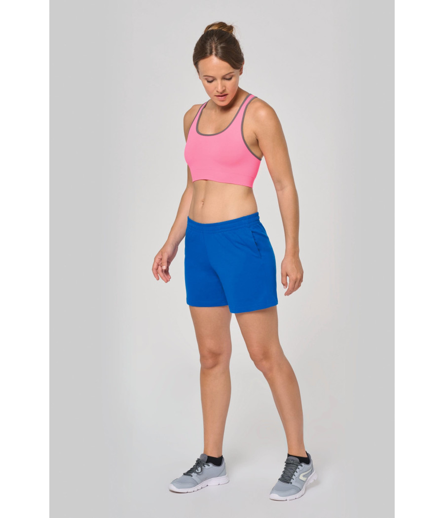 Short jersey sport femme