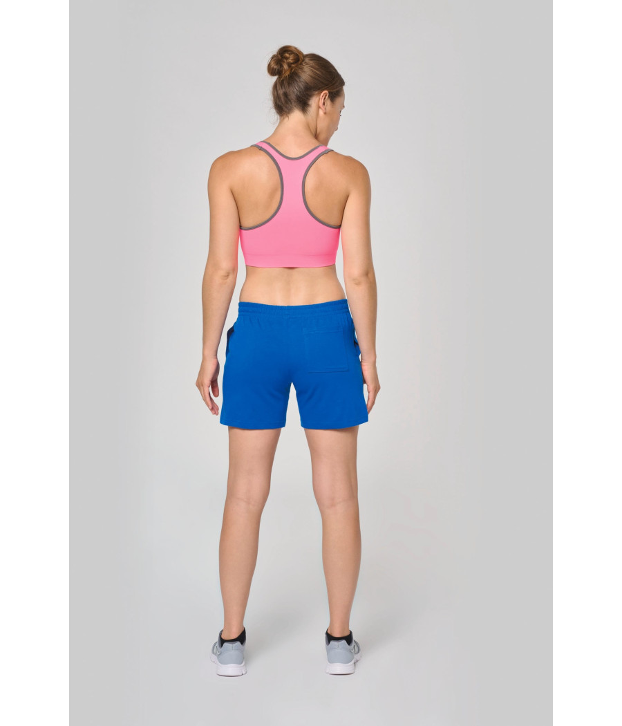 Short jersey sport femme