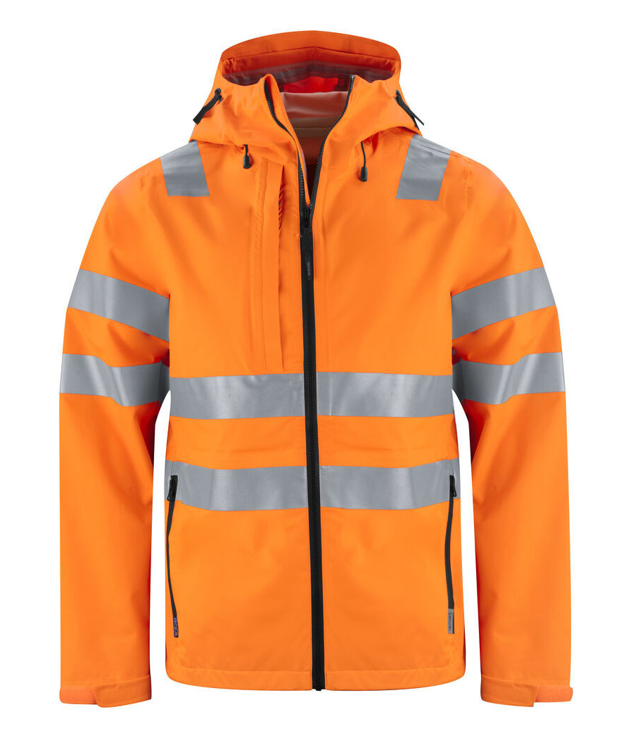 6450 VESTE SOFTSHELL CAPUCHE - EN ISO 20471 CLASSE 3/2 - EN343 3/3/X