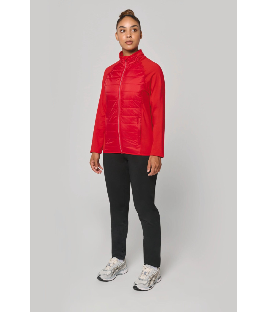 Veste sport bi-matière unisexe