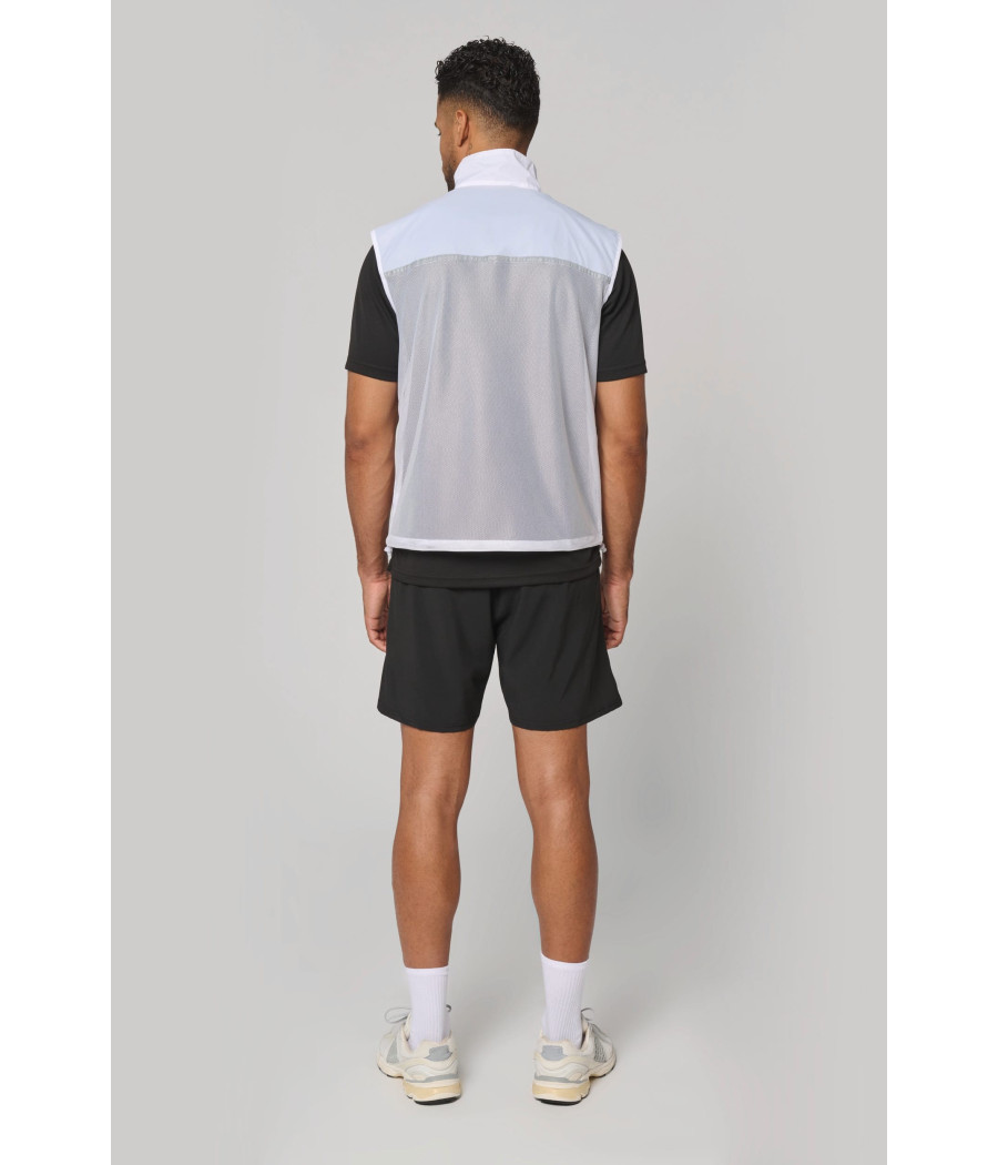 Runner - gilet d'entraînement dos filet unisexe