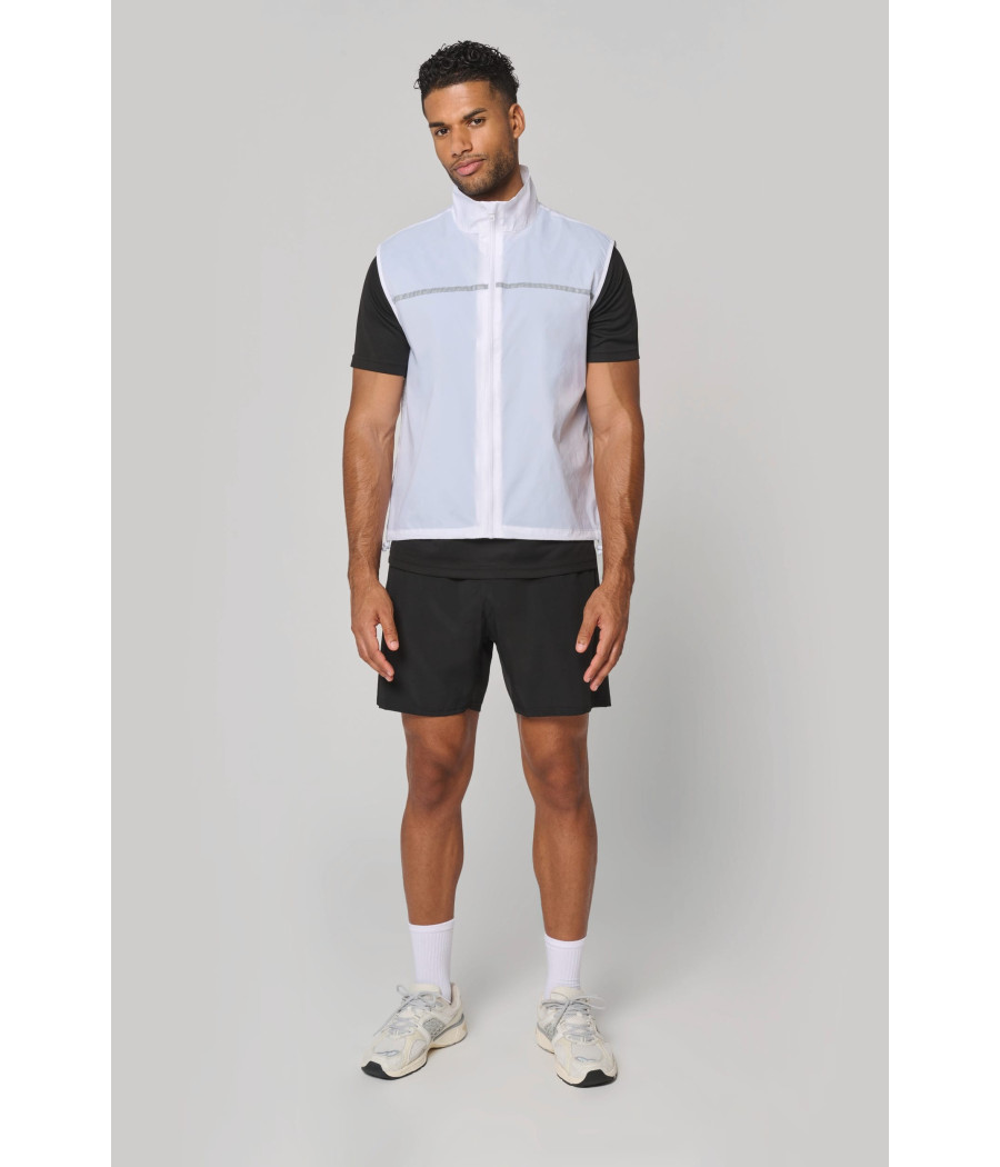 Runner - gilet d'entraînement dos filet unisexe