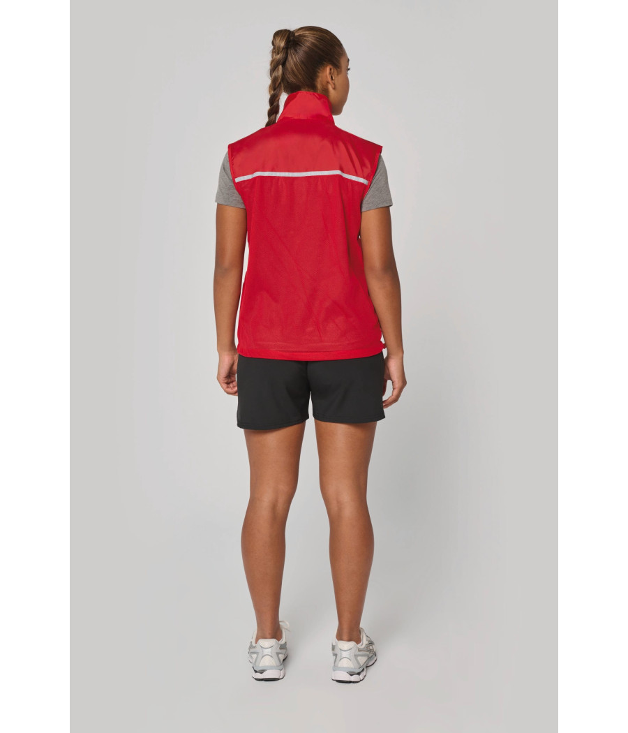 Runner - gilet d'entraînement dos filet unisexe