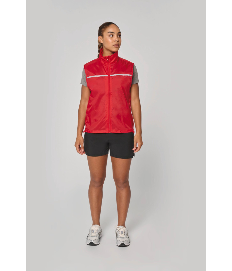 Runner - gilet d'entraînement dos filet unisexe