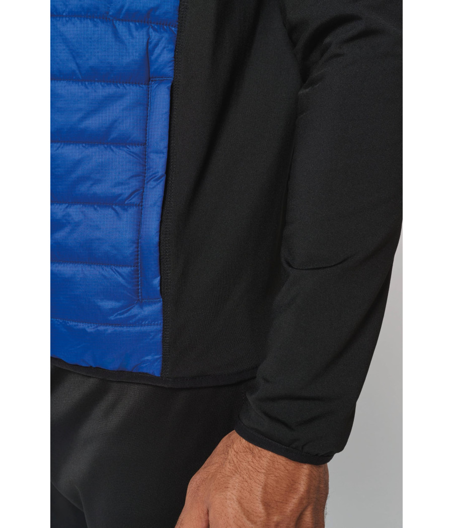 Veste sport bi-matière unisexe
