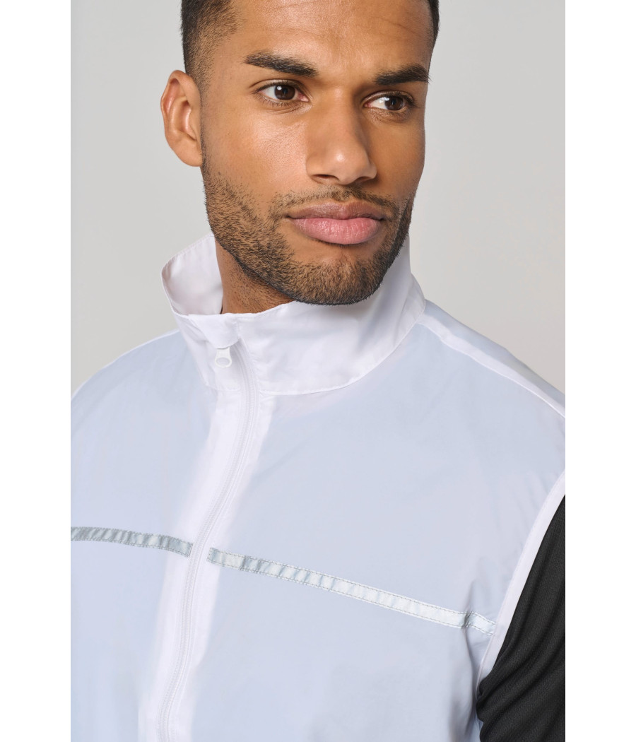 Runner - gilet d'entraînement dos filet unisexe