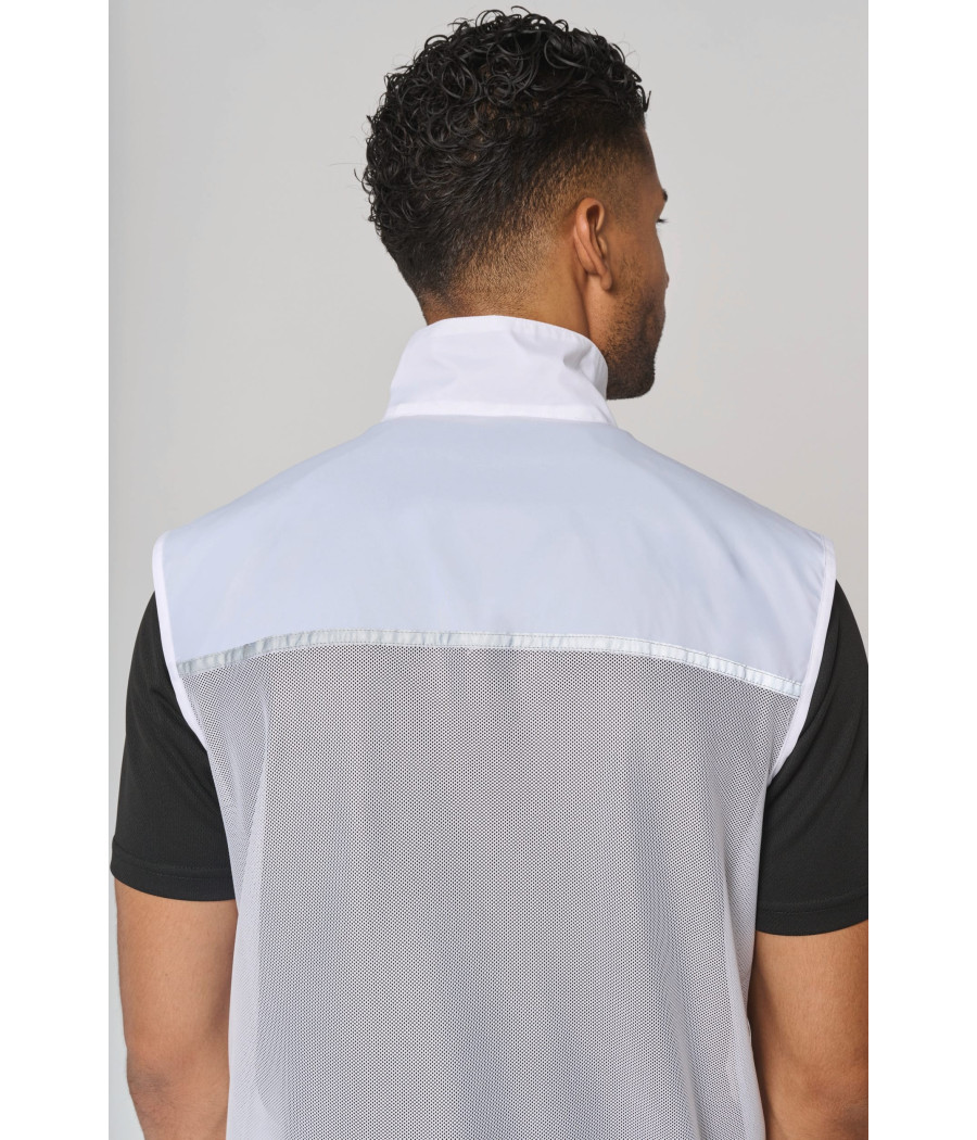 Runner - gilet d'entraînement dos filet unisexe