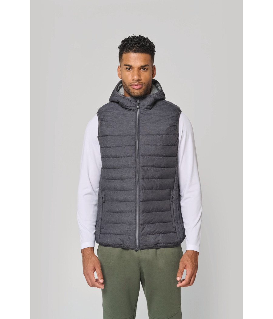 Bodywarmer à capuche