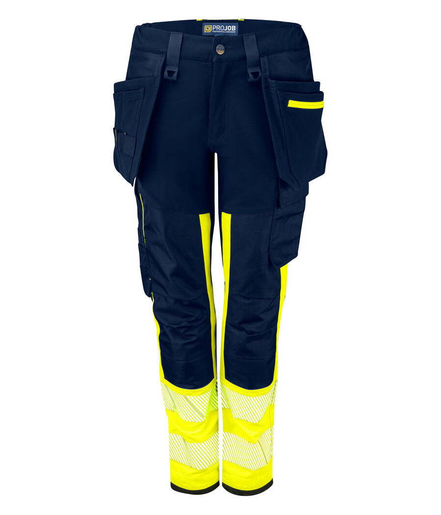 6543 PANTALON STRETCH FEMME EN ISO 20471 CLASSE 1