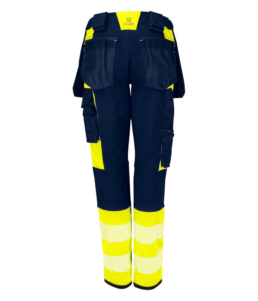 6543 PANTALON STRETCH FEMME EN ISO 20471 CLASSE 1