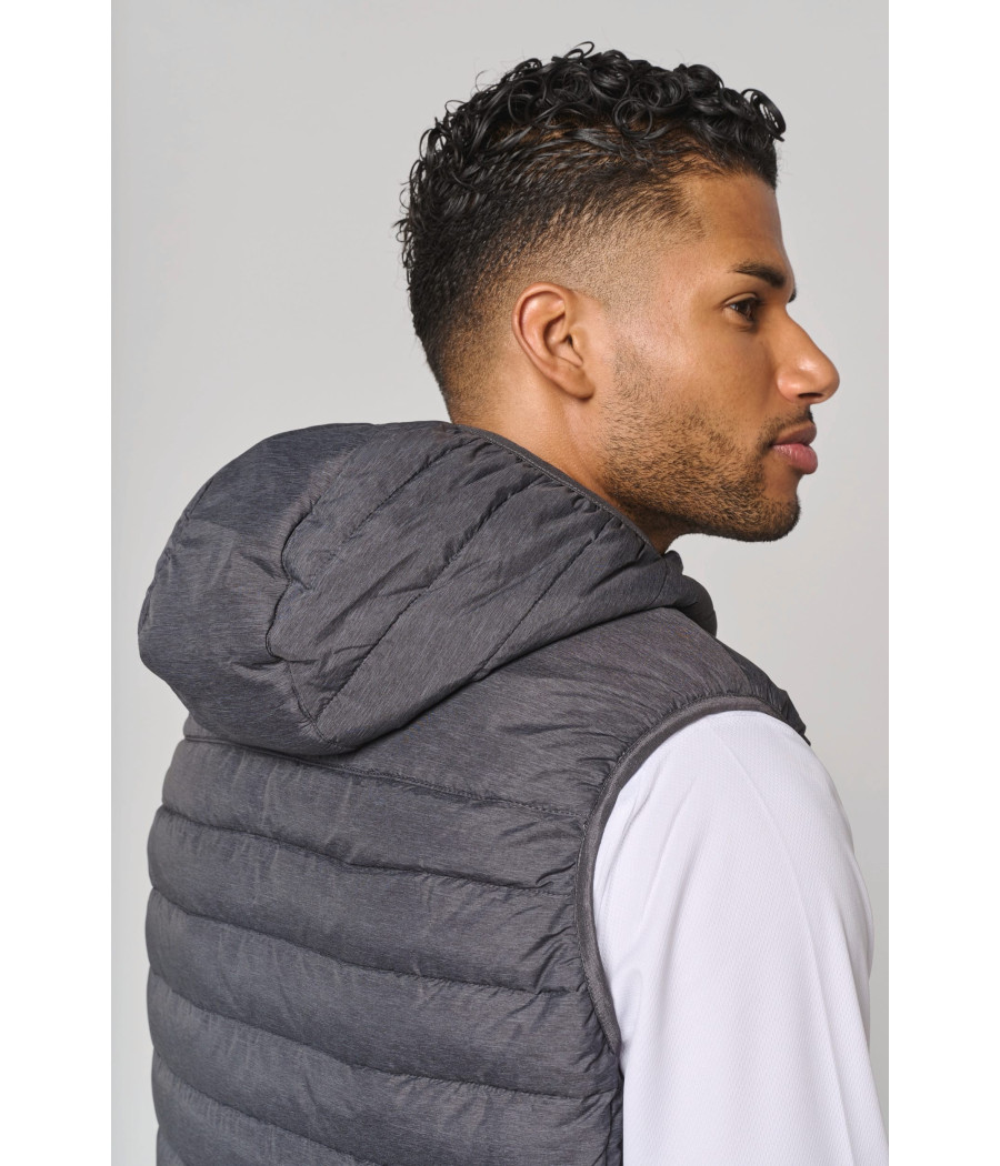 Bodywarmer à capuche