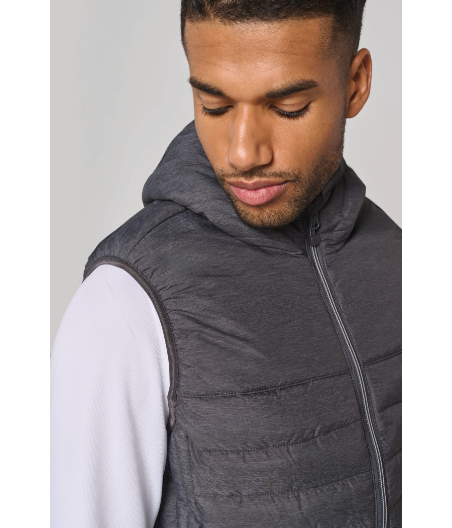 Bodywarmer à capuche