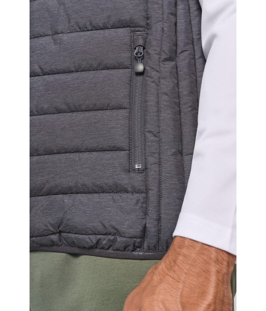 Bodywarmer à capuche