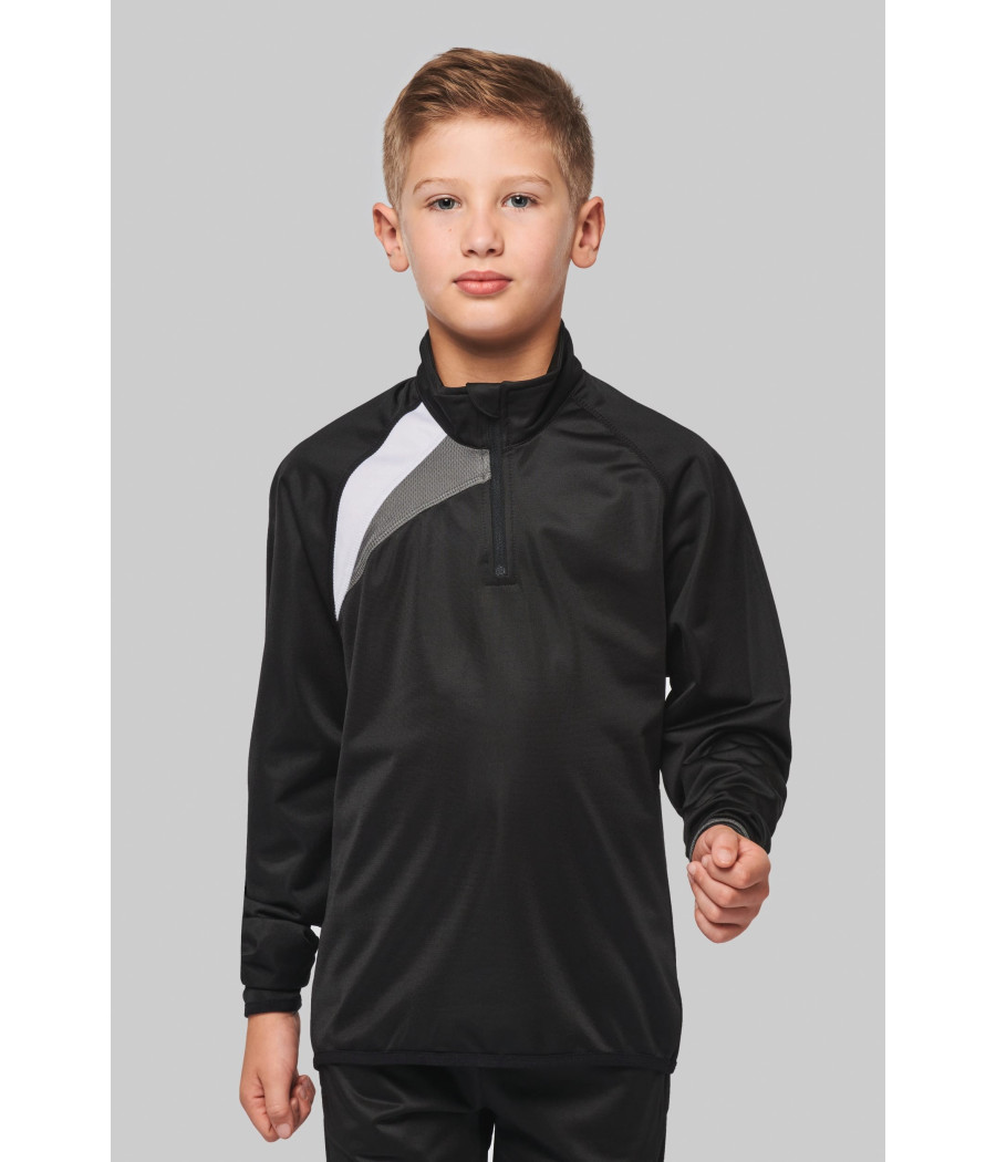 Sweat d'entraînement 1/4 enfant