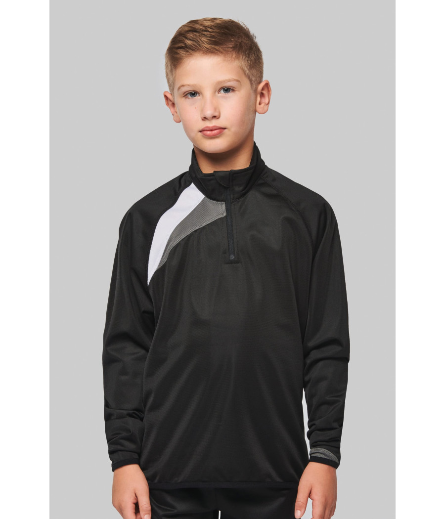 Sweat d'entraînement 1/4 enfant