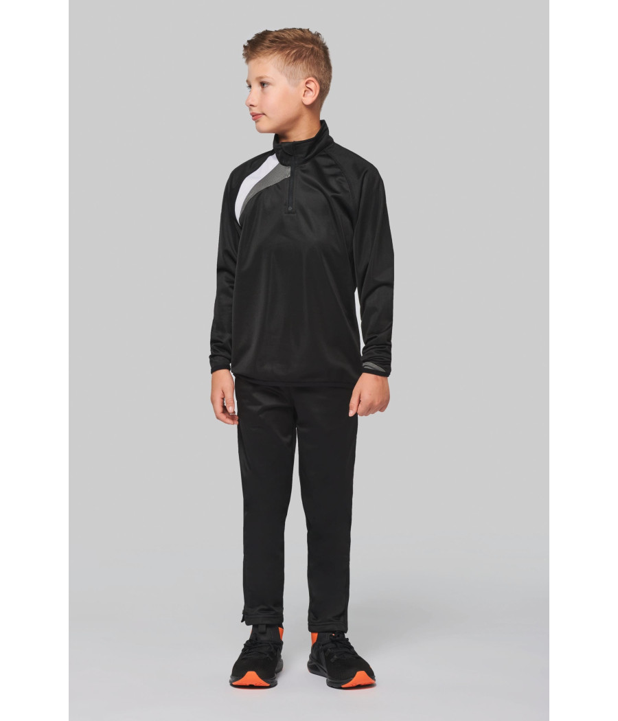 Sweat d'entraînement 1/4 enfant