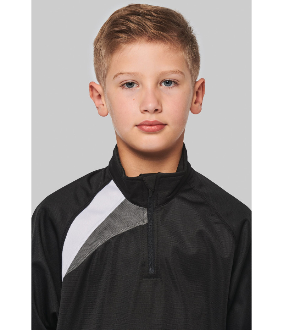 Sweat d'entraînement 1/4 enfant