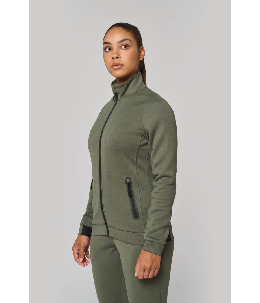 Veste à col montant femme