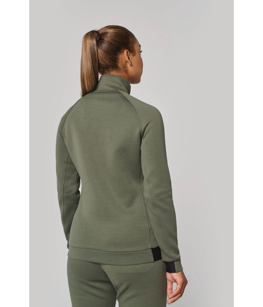 Veste à col montant femme