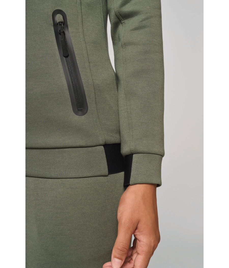 Veste à col montant femme